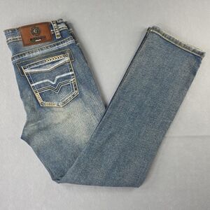 Giannii Los Angeles Men's Jeans- 34W 32L Medium Wash Denim/Great Look- Y2K